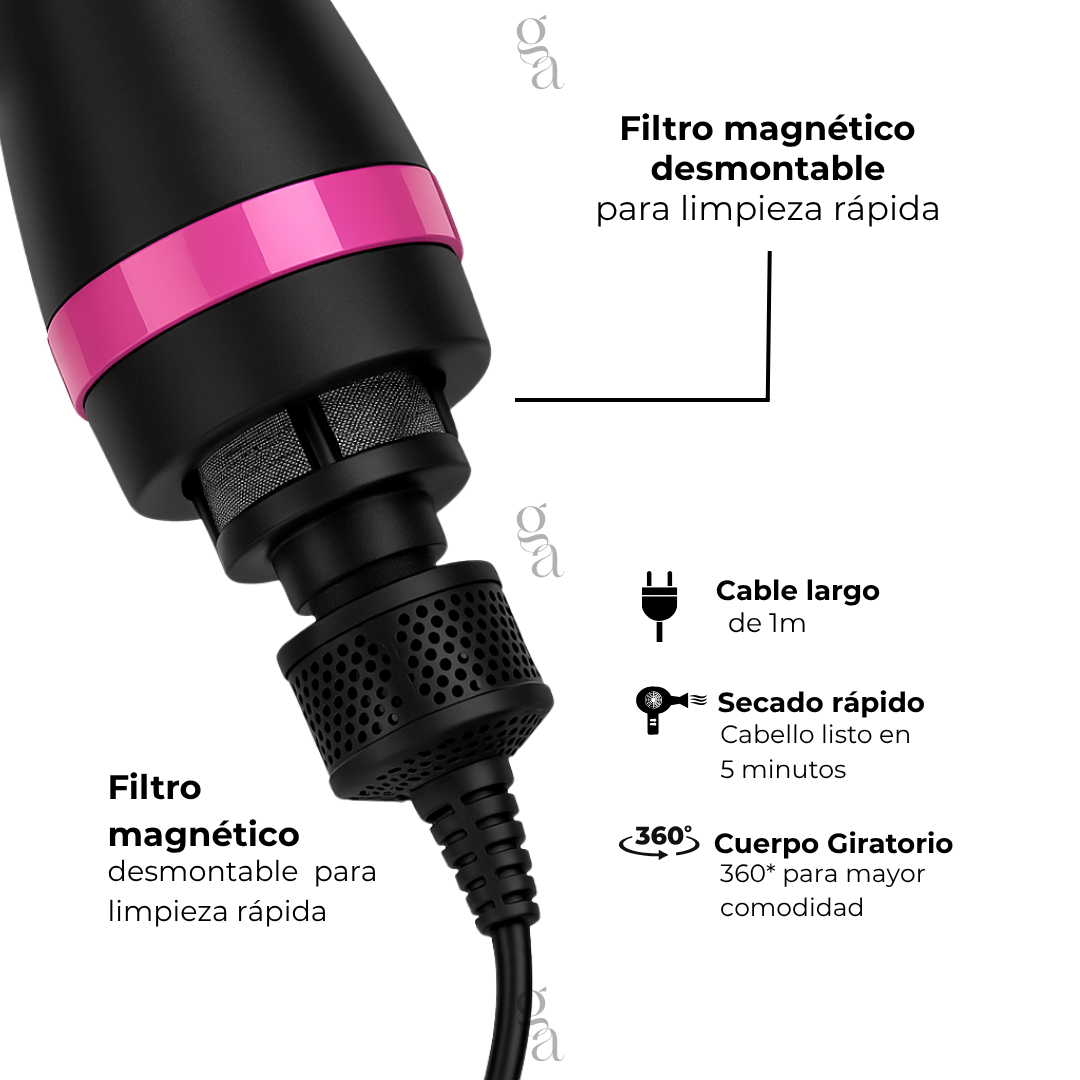 Cepillo Secador 4 en 1