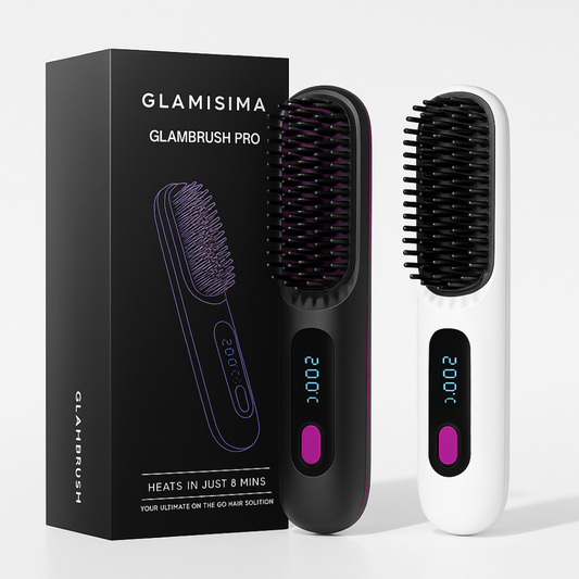 Cepillo Alisador Inalámbrico GlamBrush™ PRO